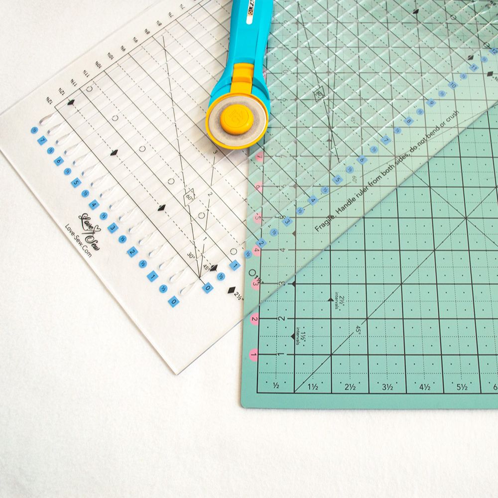 Love Sew Slotted Rulers