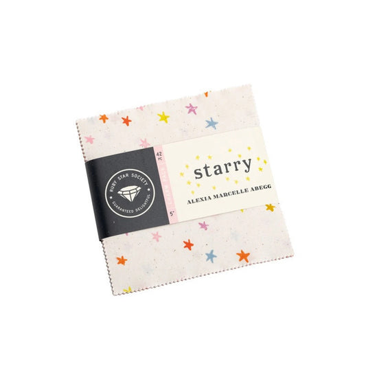Starry 5" charm pack fabric