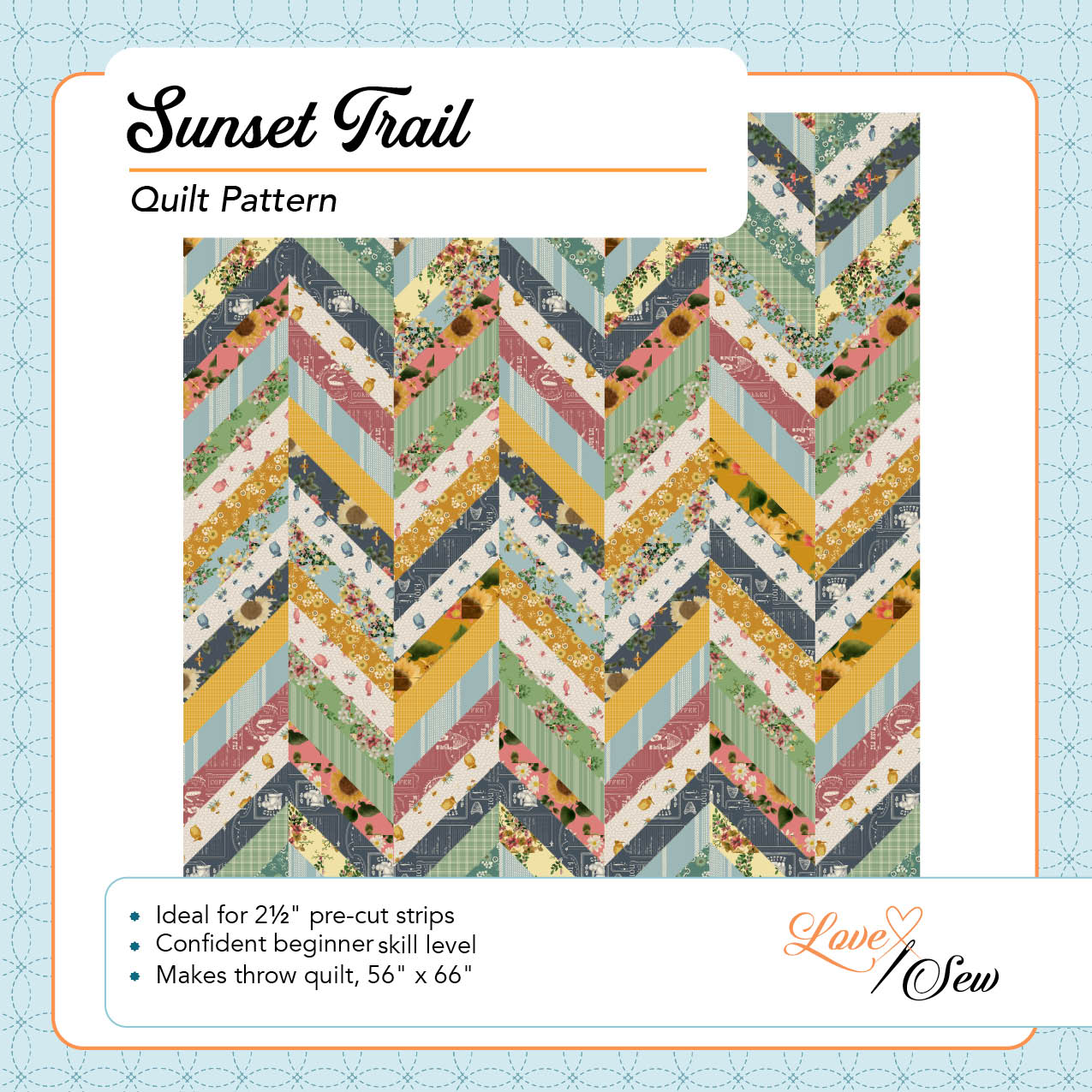 Sunset Trail Quilt Pattern