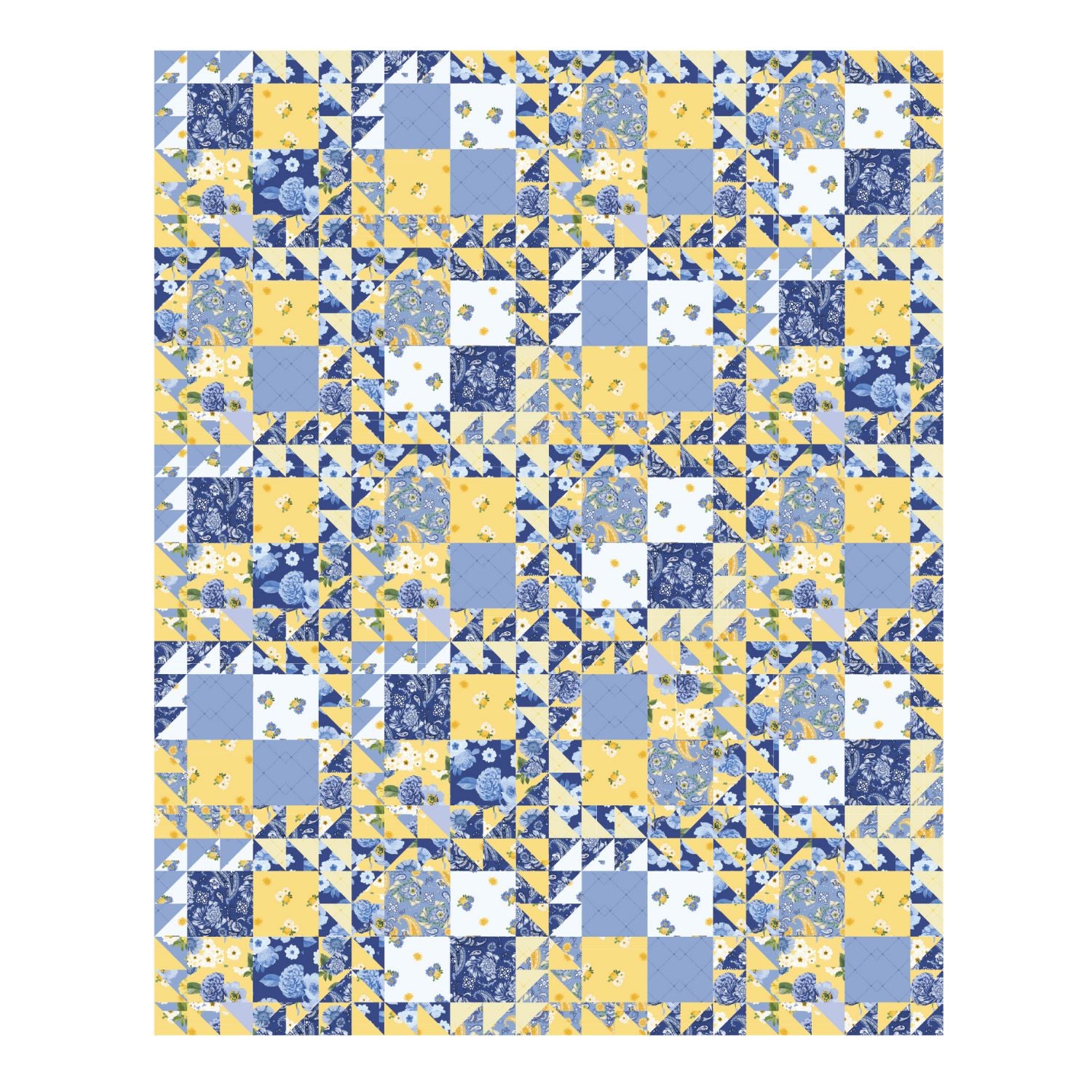 True Fabrics - Spring Fling - hotsell Quilt Kit - Sunshine Blooms (56