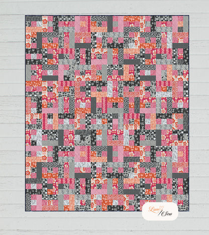 About Town - Quilt Kit - MOD Fabrics (60" x 72")