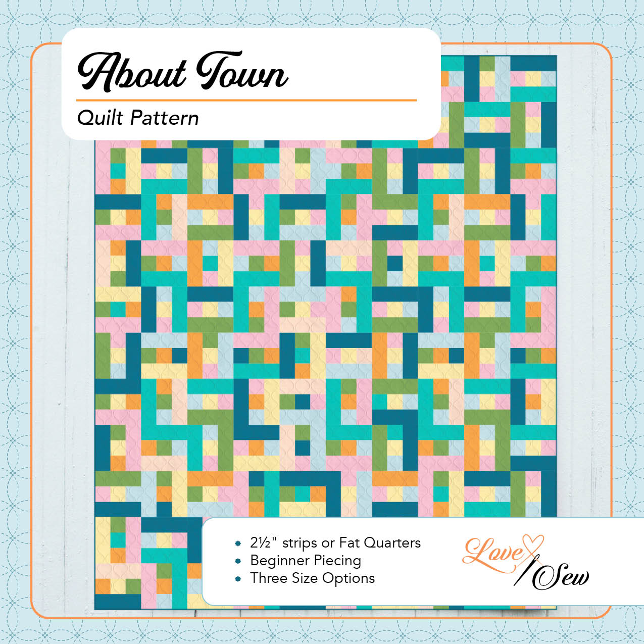 About Town Quilt Pattern