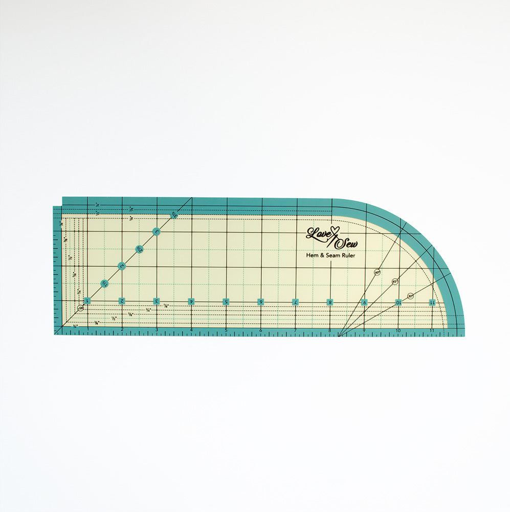 Heat Resistant Seam and Hem Ruler – Love Sew