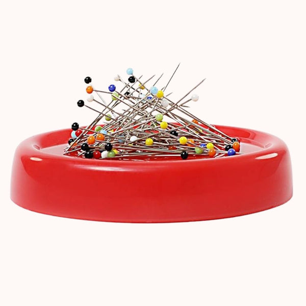 Magnetic Sewing Pincushion with 50 Plastic Head Pins® – RunMDeal