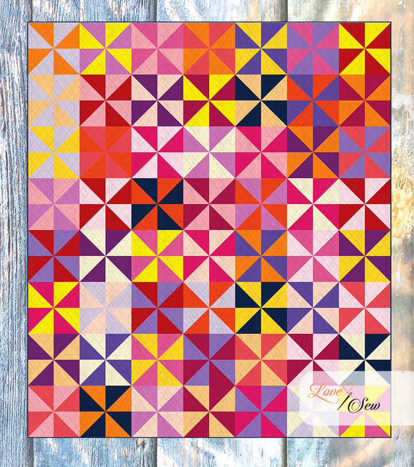 Twirl Quilt Pattern Love Sew