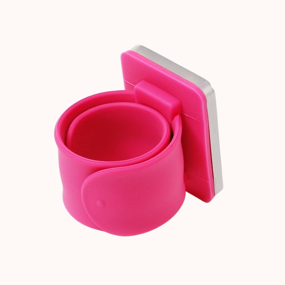 Magnetic Sewing PinCushion Silicone Wrist Needle Pad Safe Bracelet Pin  Cushion Storage Sewing Pins Wristband Pin Holder 3 Colors